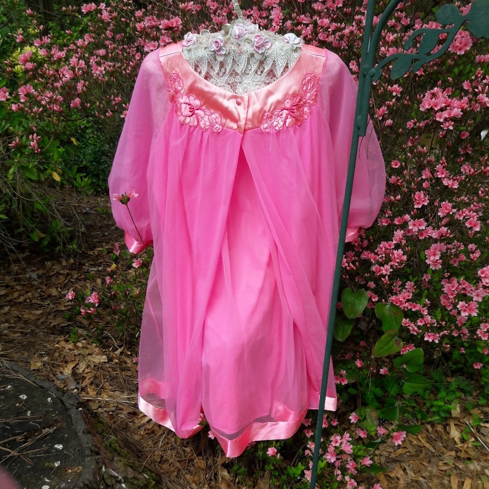 VTG"GOSSARD ARTEMIS" PEIGNOIR SET! MEDIUM